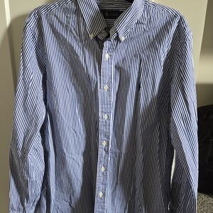 Blue Striped Men's Shirt